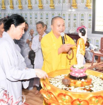 Phú Ninh: Trang nghiêm Đại lễ Phật đản PL.2568 tại chùa Đại An