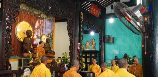 Hội An: Trang nghiêm lễ húy nhật lần thứ 309 Thiền sư Hương Hải tại chùa Hải Tạng