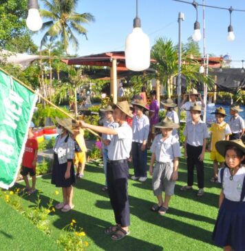Thăng Bình: GDPT Tất Viên khai mạc lớp phổ cập bơi lội phòng tránh đuối nước lần thứ 5