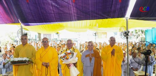 Quế Sơn: Khóa tu an lạc lần thứ 12 “Hương sen mùa hạ” tại chùa Phú Phong