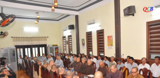 Thăng Bình: Ban Trị sự Phật giáo huyện sơ kết Phật sự 6 tháng đầu năm 2024