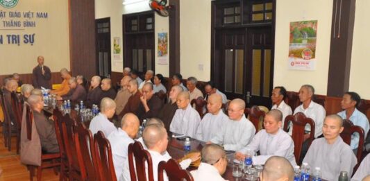 Video QCB: Thăng Bình – Ban Trị sự Phật giáo huyện sơ kết Phật sự 6 tháng đầu năm 2024