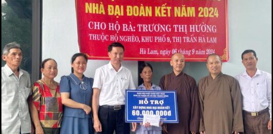 Video QCB: Thăng Bình – Lễ nghiệm thu và bàn giao nhà đại đoàn kết do Ban TTXH TƯ GHPGVN hỗ trợ kinh phí xây dựng vào tháng 7/2024