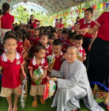 Hiệp Đức: Chương trình “Trung thu cho em 2024” tại chùa Long Hoa