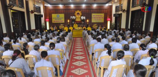 Thăng Bình: Khóa tu an lạc cuối năm 2024 của đạo tràng cụm cánh Trung và cánh Nam