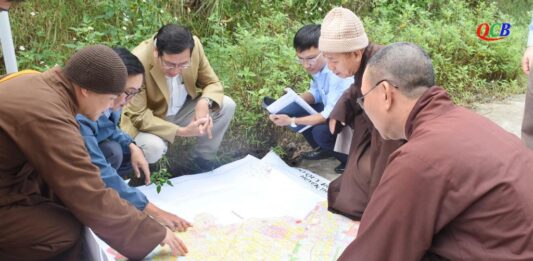 Khảo sát, chọn địa điểm xây dựng Trường Phật học Quảng Nam