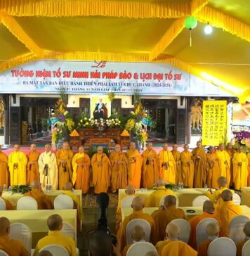 Video QCB: Thiền phái Lâm Tế Chúc Thánh Việt Nam ra mắt Ban Điều hành, nhiệm kỳ 2024-2028