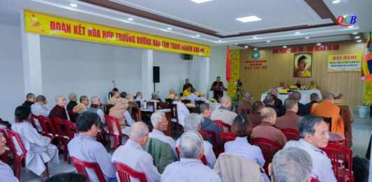 Điện Bàn: Ban Trị sự GHPGVN thị xã tổng kết Phật sự năm 2024 và hiệp kỵ Hòa thượng Thích Minh Trí